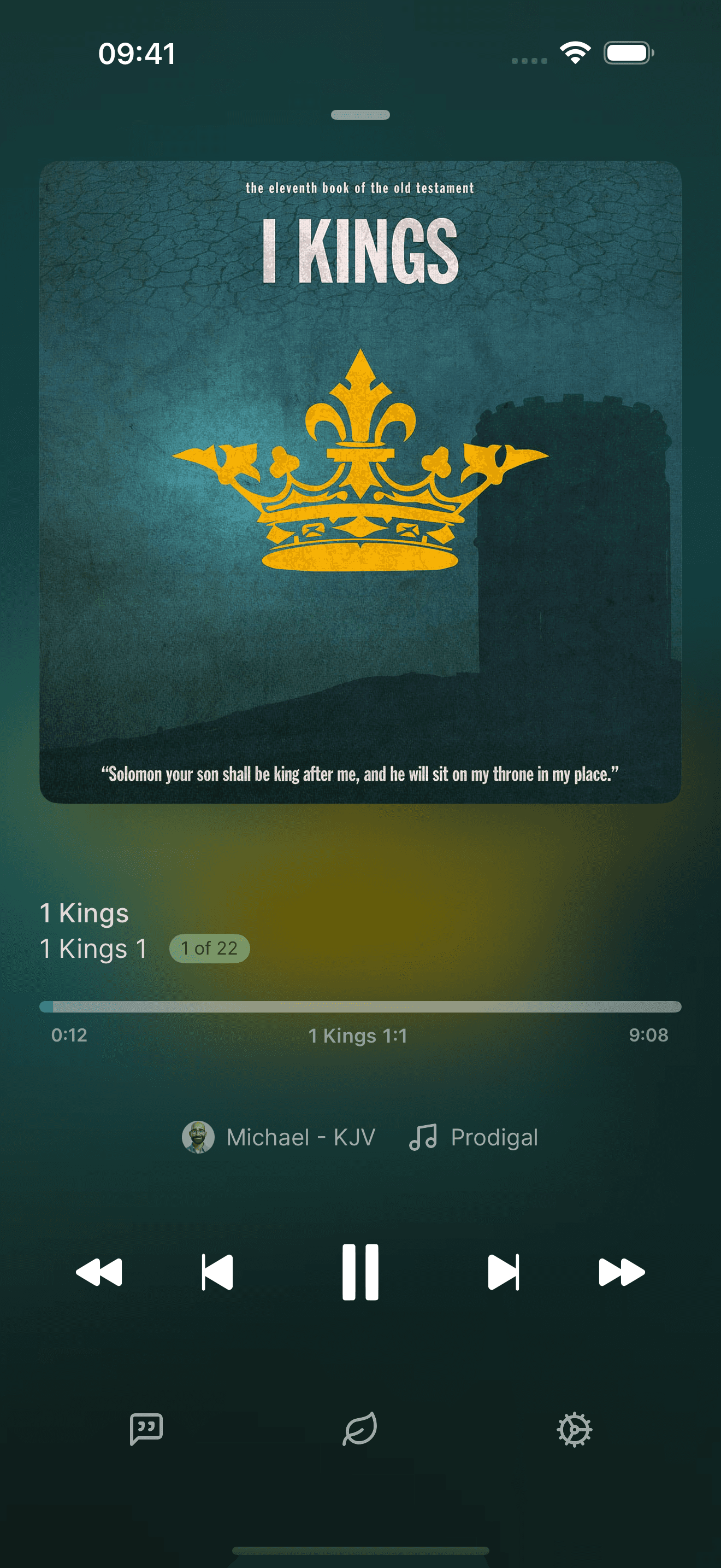 1-kings audio player