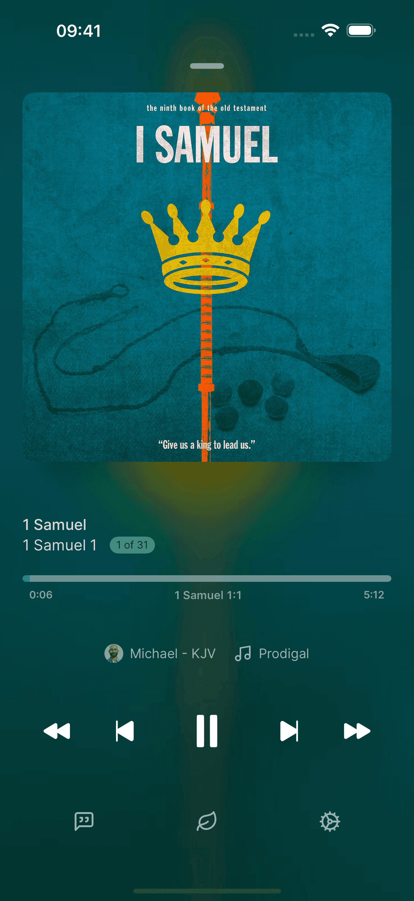 1-samuel audio player