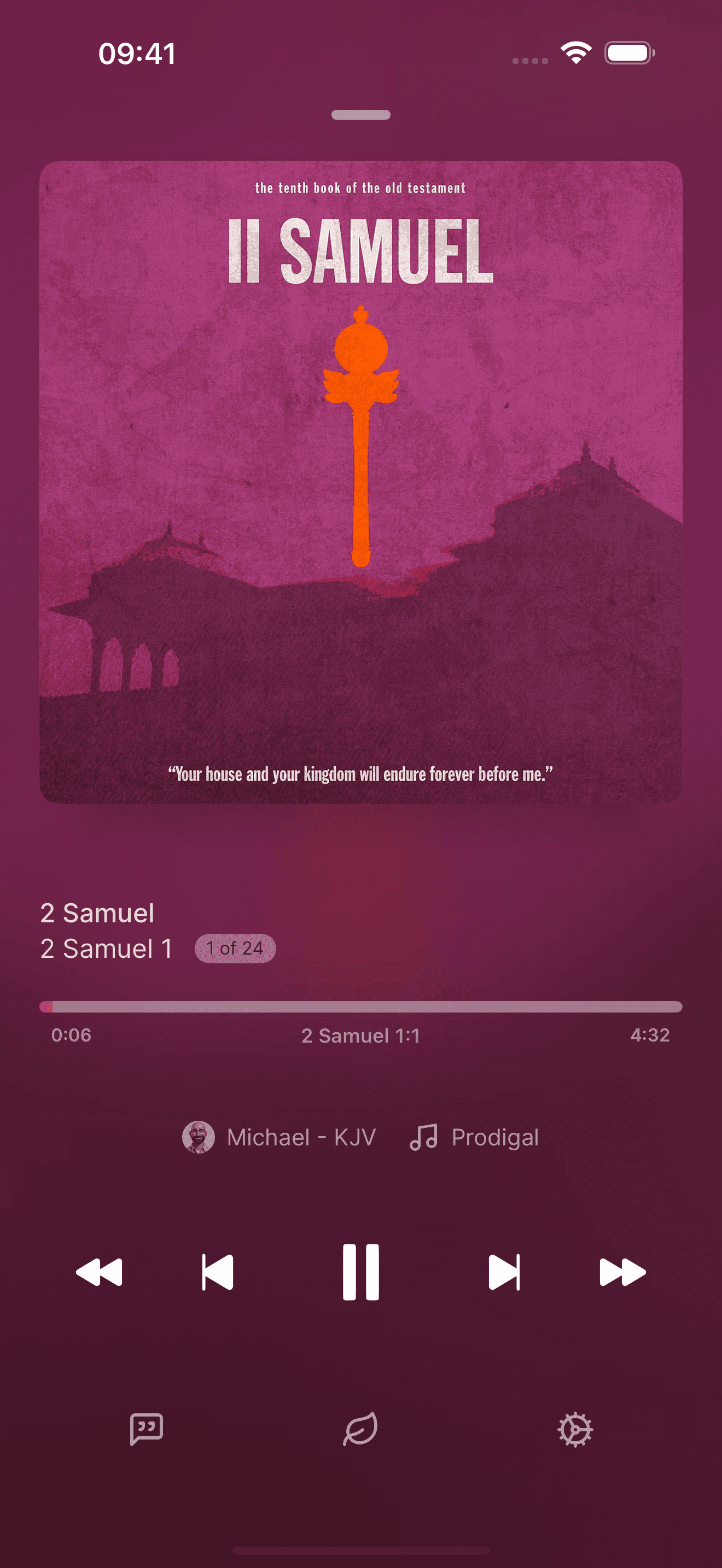 2-samuel audio player