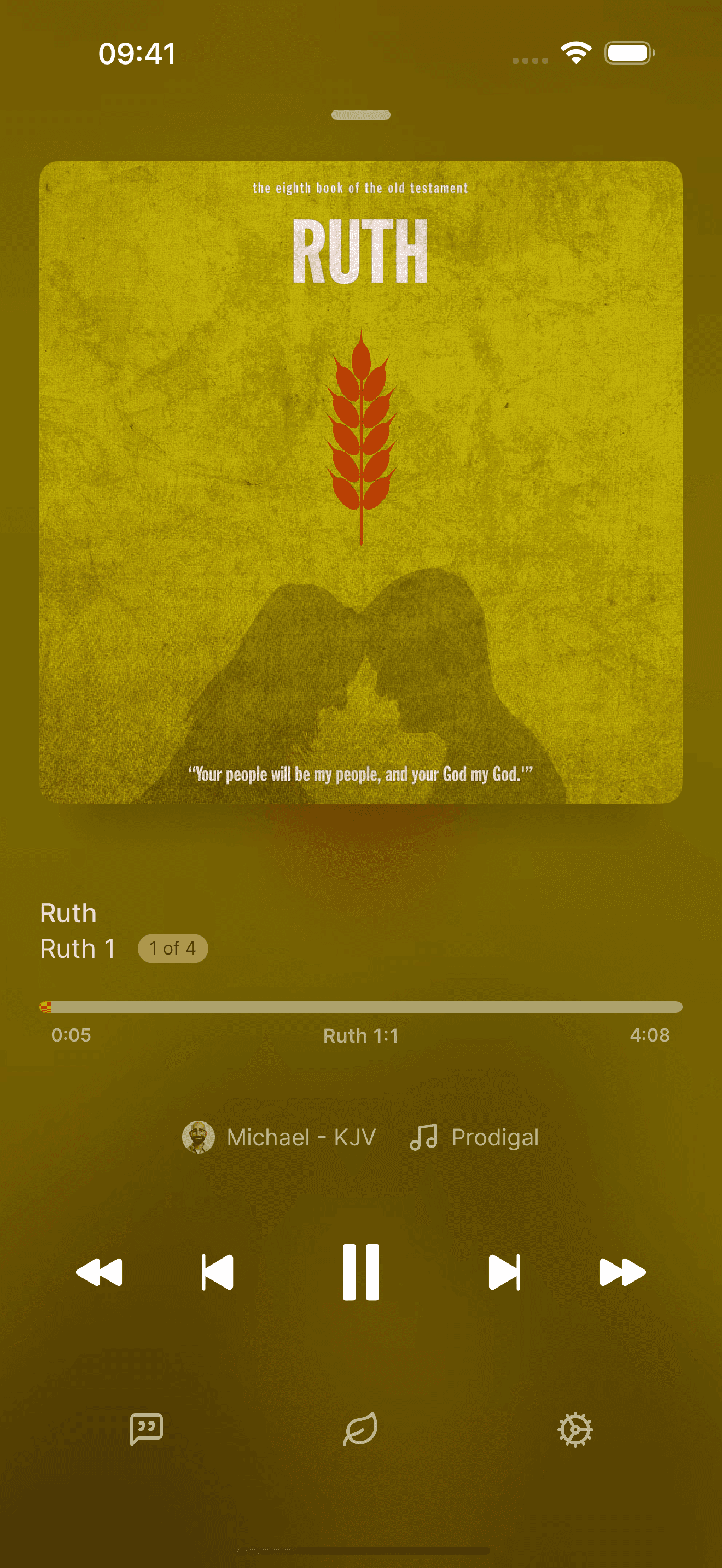 ruth audio player